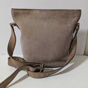 Coach Sonoma 4933 - Nubuck Leather Bucket / Crossbody Bag - Sand color